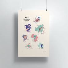 Carica l&#39;immagine nel visualizzatore di Gallery, I 7 Continenti del mondo