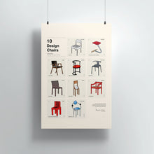 Carica l&#39;immagine nel visualizzatore di Gallery, 10 Sedie dei Maestri del Design italiano